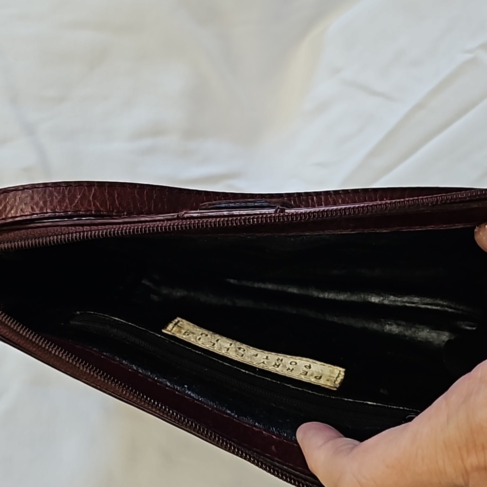 Perry Ellis Portfolio Vintage Crossbody Bag - Picture 3 of 5